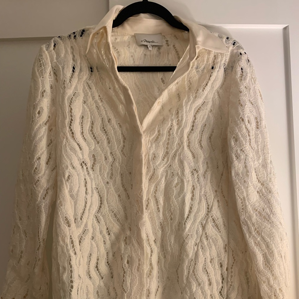 Phillip Lim Lace Blouse